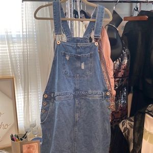 Jean Overall Skirt